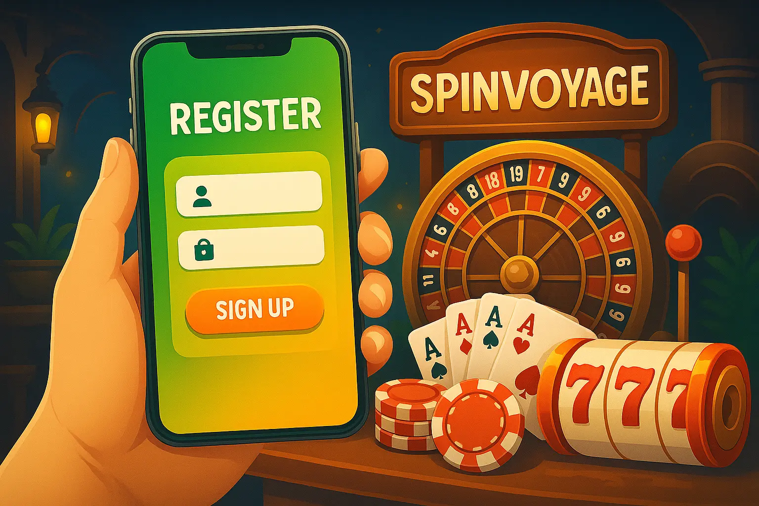 Register Spinvoyage